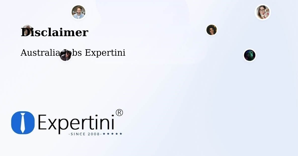 Disclaimer – Berrinba - Australia Jobs Expertini